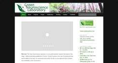 Desktop Screenshot of greenneuro.org